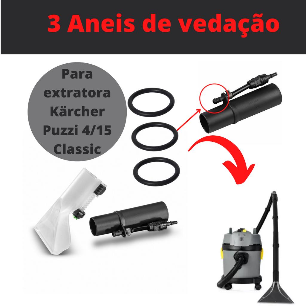 Kit 3 Anéis Vedação Compatível Puzzi 4/15 Classic FATI