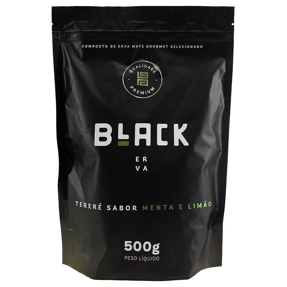 Erva Mate Terere Black Erva 500g - Escolha O Sabor