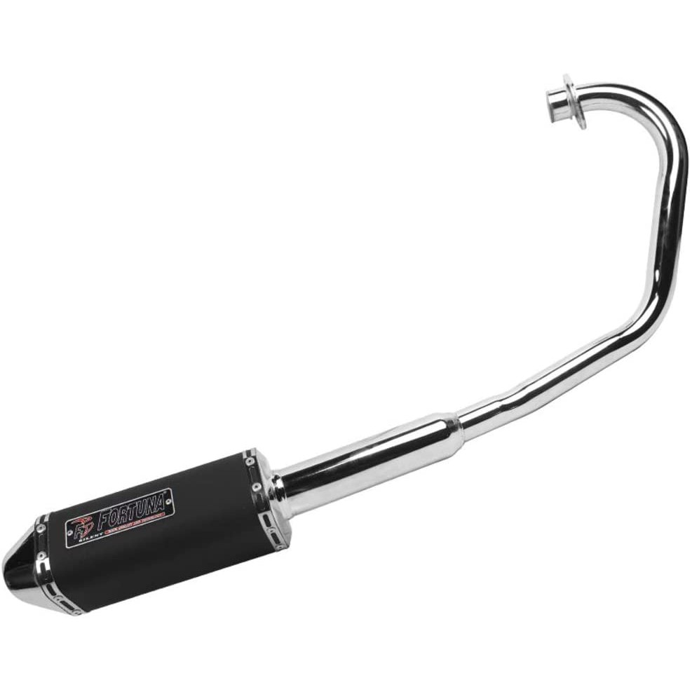 Escapamento Titan 150 09/13 Ks/ Es Mini Tri Preto Fortuna