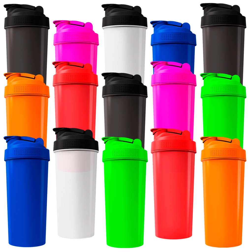 Kit 15 Coqueteleiras Para Revenda Atacado - Várias Cores