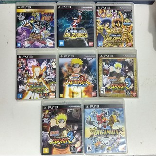 de 30 jogos de Anime do Ps3 