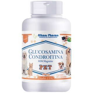 Pet Glucosamina Condroitina MsM e Magnésio 60 Capsulas em Oferta na Shopee