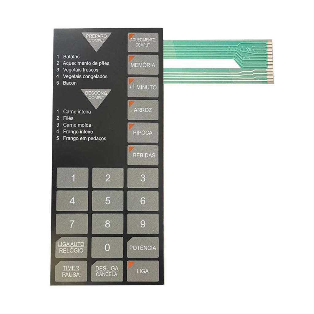 MEMBRANA COMPATIVEL MICROONDAS SHARP RB 4A33 - RB4A33