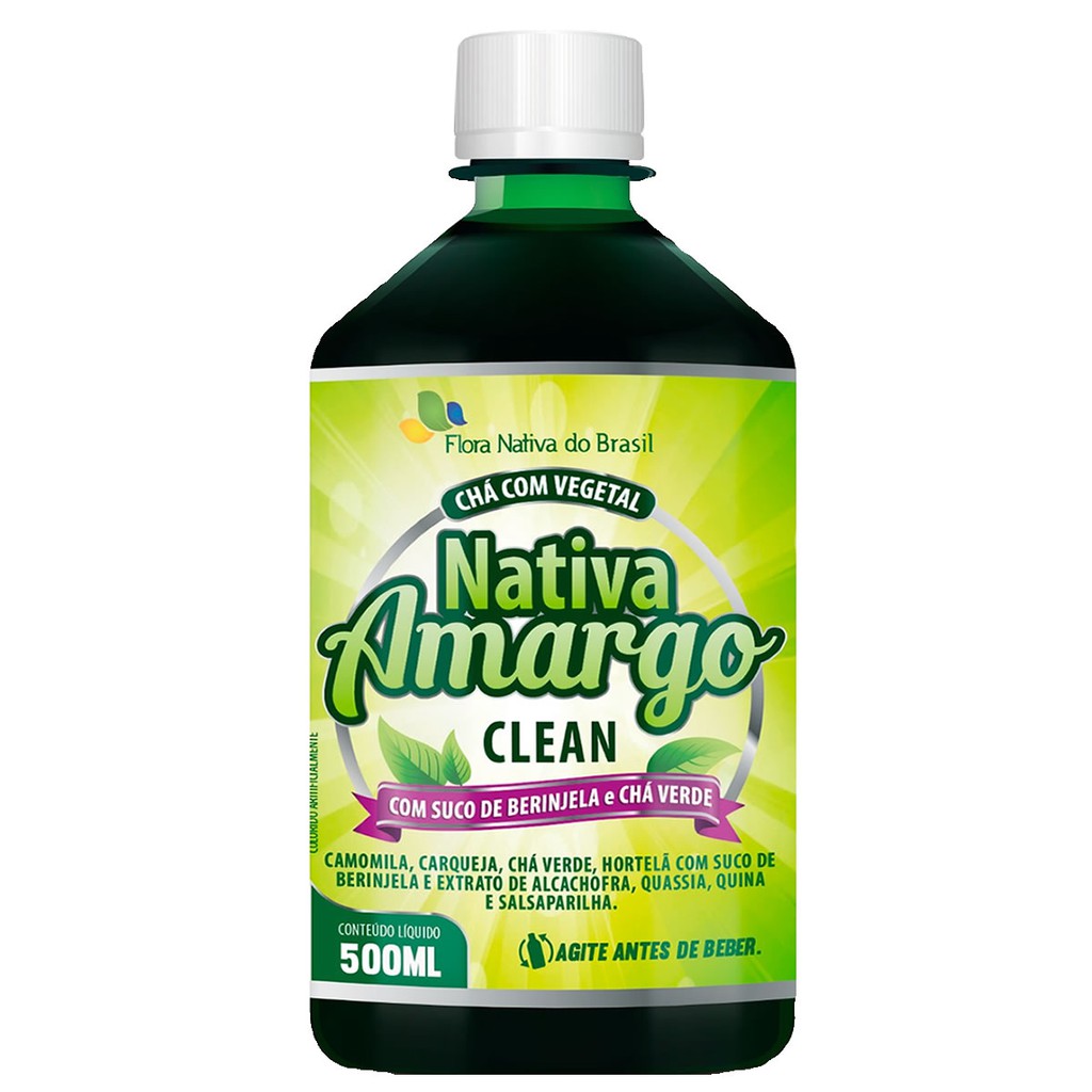 Amargo Mix - Suplemento De Vitamina C, Chá Digestivo, 500ml 1 Frasco