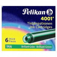 Cartucho para Caneta Tinteiro Pelikan 4001 TP/6 Verde