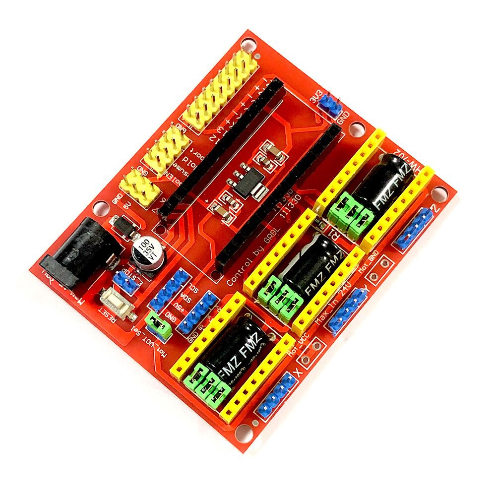 Placa Cnc Shield V4 Arduino Uno Impressora 3d Reprap Grbl - Desconto no ...