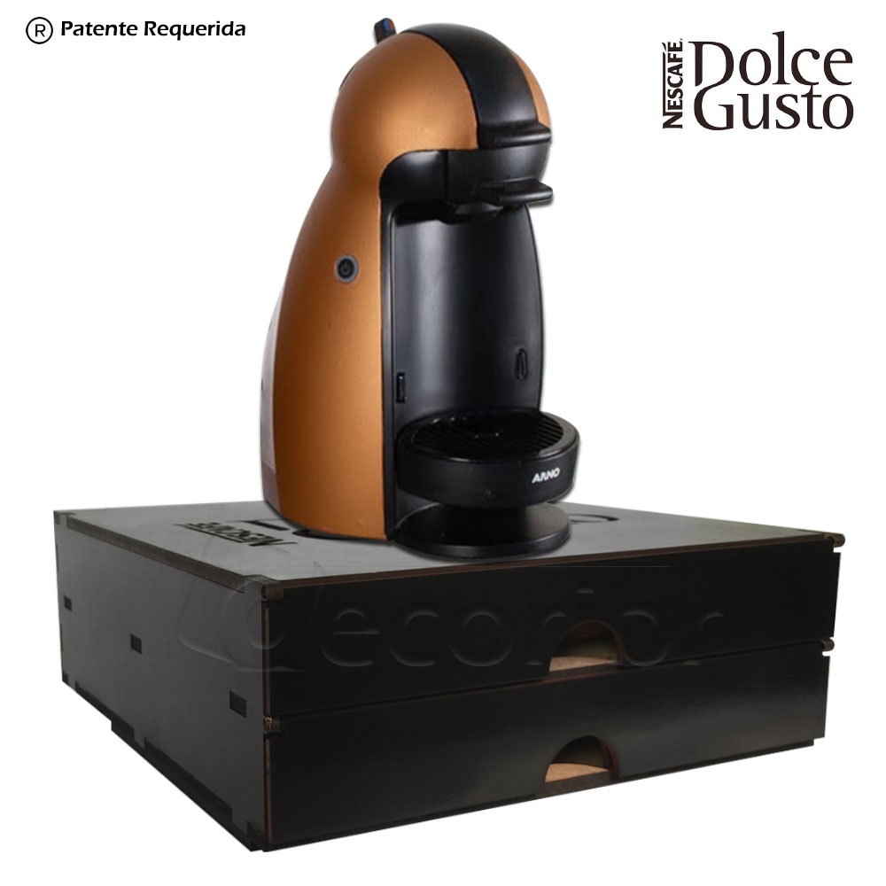 Porta Capsula Para Dolce Gusto, Nespresso, Três Corações Reforçado Suporta Maquina - Decori Br