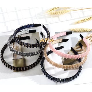 Linda Tiara MÉDIA 21- 002B com miçangas e pequenos cristais moda feminina blogueira-YOUYI