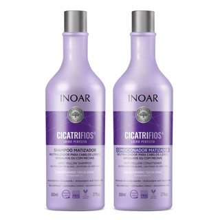 Inoar Cicatrífios Loiro Perfeito - Kit Shampoo e Condicionador 800ml em Oferta na Shopee