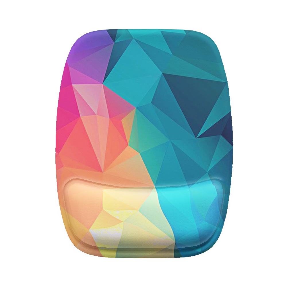 Mouse Pad Ergonomico Retangular Colorido Quality