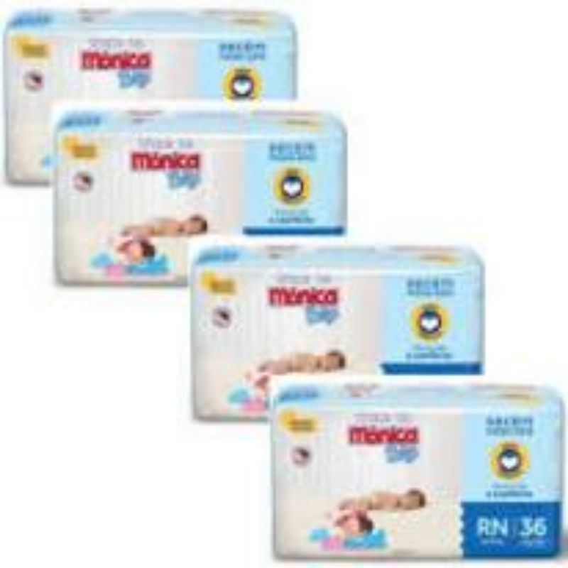fralda turma da Monica rn 144 unidades Shopee Brasil