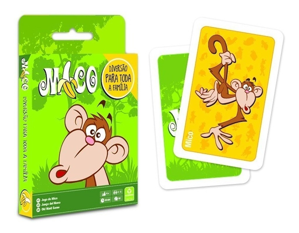 Jogo Pedagogico Baralho Cartas Jogo Mico Animais Pares Copag Shopee Brasil