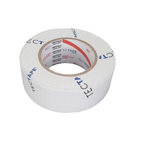 Fita Silver tape Branca 50m  para Refrigeração Climatização Ar Condicionado