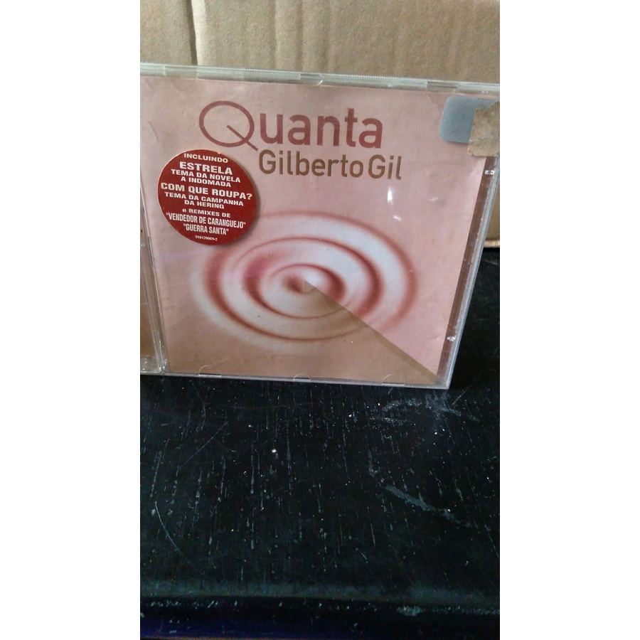 CD Gilberto Gil Quanta(1997) Warner Com Remixes