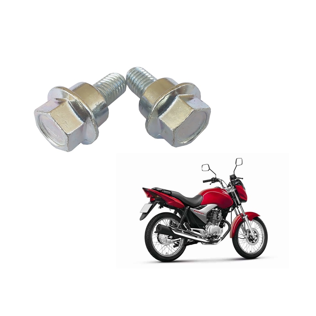 Par Parafuso do Banco Honda Cg 125 / 150 / 160 Fan Titan Start