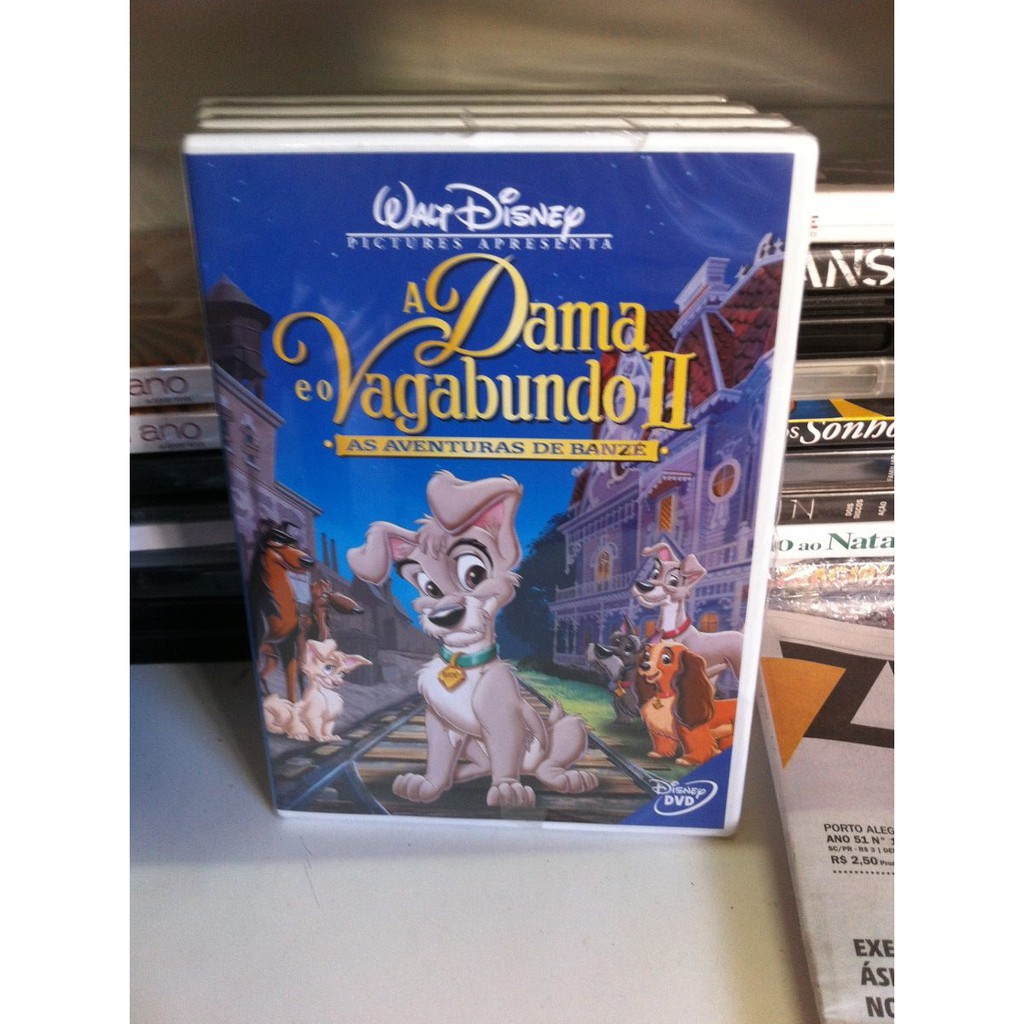 Dvd Original A Dama E O Vagabundo 2 - As Aventuras De Banzé