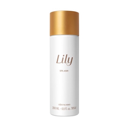 Splash Desodorante Colônia Lily 200ml - O Boticário