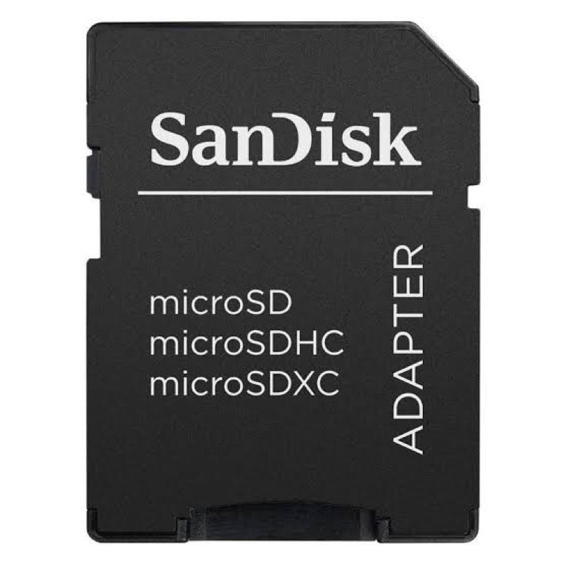 1 Adaptador De Cartão de Memória Micro SD Sandisk Original