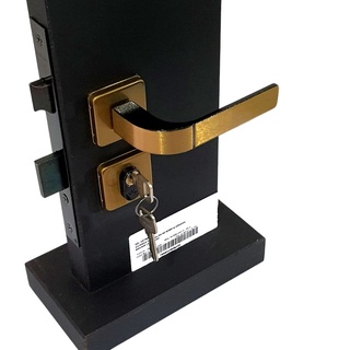 Fechadura De Porta Externa Quarto Sala Modena Bronze Mgm
