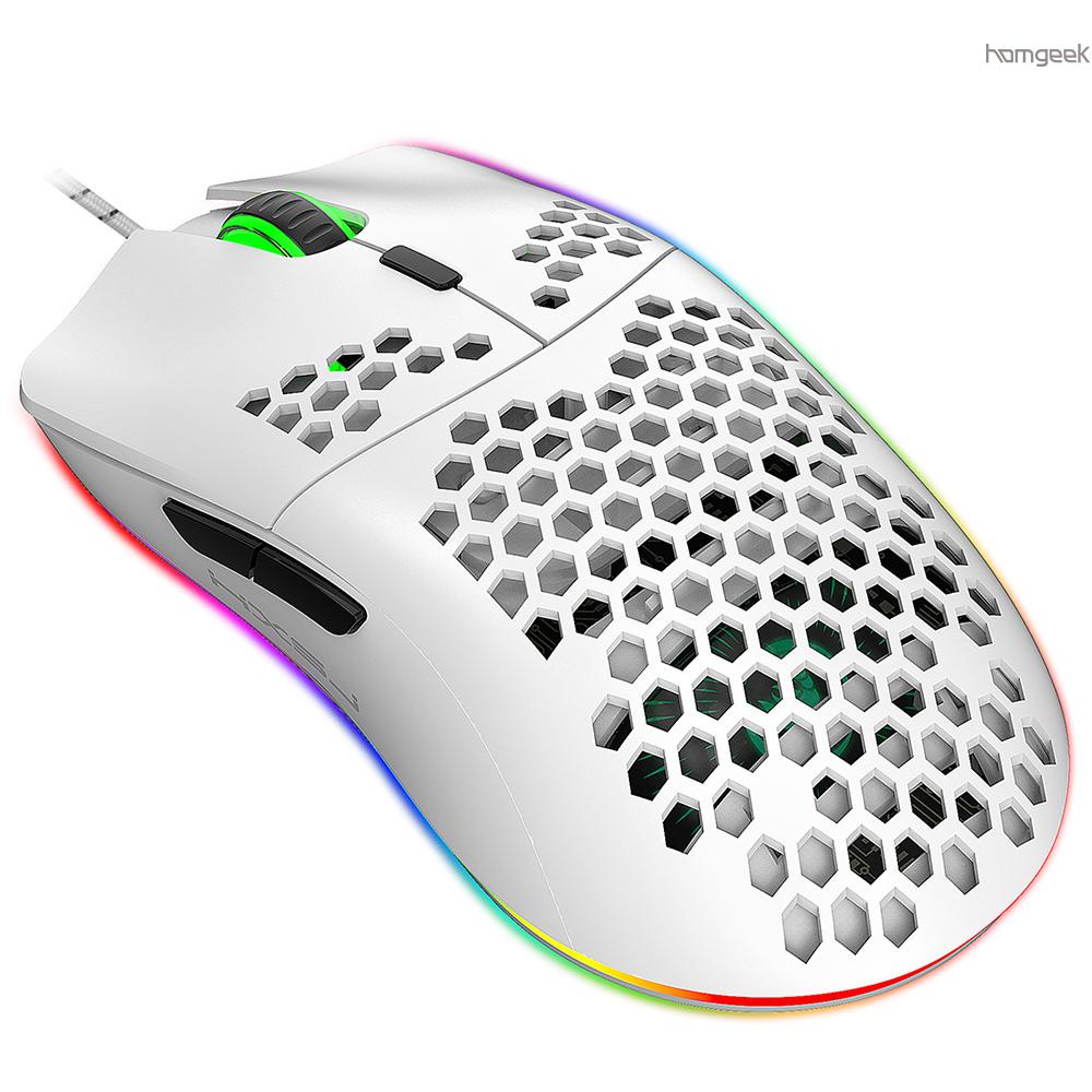 Mouse Gamer Hxsj J900 Usb Wired Gaming Mouse Rgb Com Seis Ajustável Dpi ...