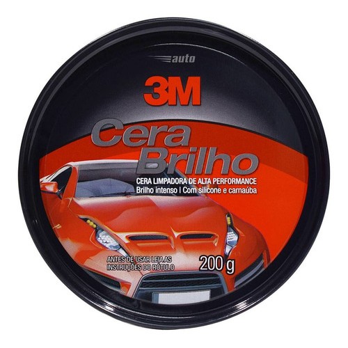 Cera Brilho Automotiva 200gr - 3m