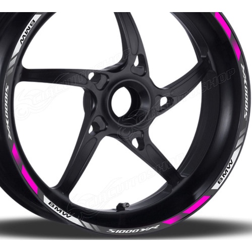 Friso Adesivo Refletivo D8 Roda Moto Bmw S 1000 Xr