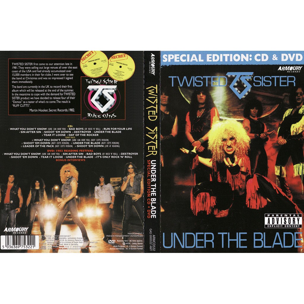 Twisted Sister - Under The Blade (special edition)