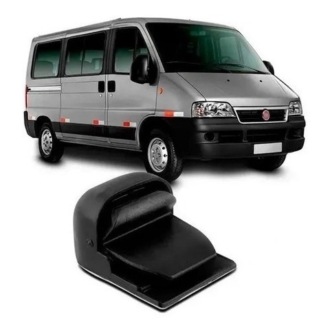 1 Trava Puxador Trinco De Vidro (baixa) p/ Van Ducato jumper boxer master