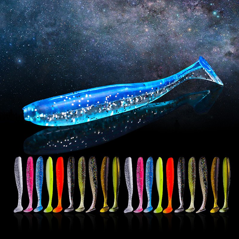 10 peças / lote Iscas Soft Isca De Silicone 2g/ 70mm Produtos Para Pesca Mar Pesca Wobblers Artificial Enfrentar
