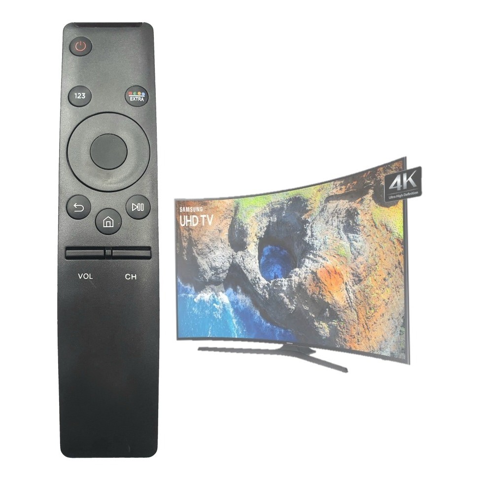 Controle Remoto para Samsung Tela Curva 4 K Smart Tv