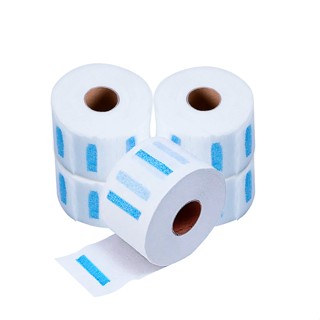 Gola Higiênica em Atacado para Barbeiros e Barbearias - Pacote com 5 Rolo (500 Unidades) em Oferta na Shopee