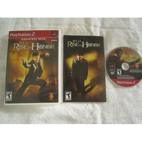 Playstation 2 Jet Li Rise To Honor NTSC | Shopee Brasil