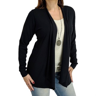 Cardigã Cardigan Casaquinho Casaco Kimono Feminino Curto Meia Estação em Oferta na Shopee