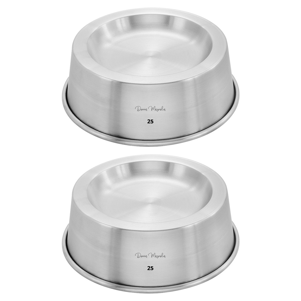 JOGO  2 (DUAS)  Forma Assadeira Bolo Redonda BALLERINE Piscina Vulcao  N 25  Aluminio - F54-2 em Oferta na Shopee