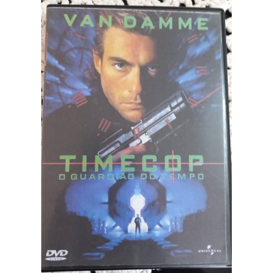 Dvd Timecop O Guardião do Tempo Van Damme Dublado e Legendado