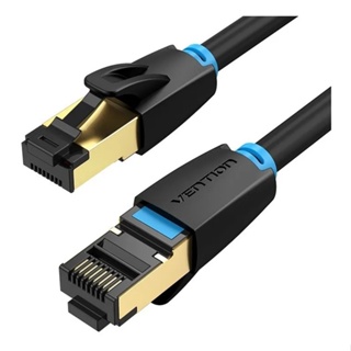 Cabo de Rede Vention Rj45 Cat8 40gbps 2000mhz 50cm 0,5m 0,5m 1m 1 Metro 2m 2 Metros 3m 3 Metros 5m 5 Metros 10m 10 Metro em Oferta na Shopee