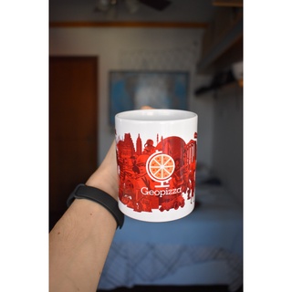 1 Caneca 325 ml + 1 Pôster Geopizza