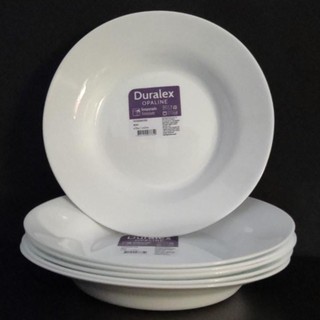 Conjunto 6 Pratos Menu Fundo Opaline - Prato Fundo Duralex Menu - Utensílios De Cozinha Nadir Figueiredo