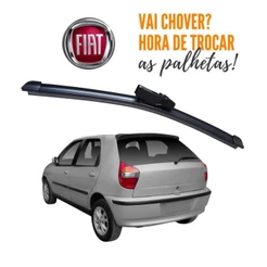 Palheta Silicone Limpador Traseiro Fiat Palio G2 2001 2002 2003 2004 2005 2006 2007