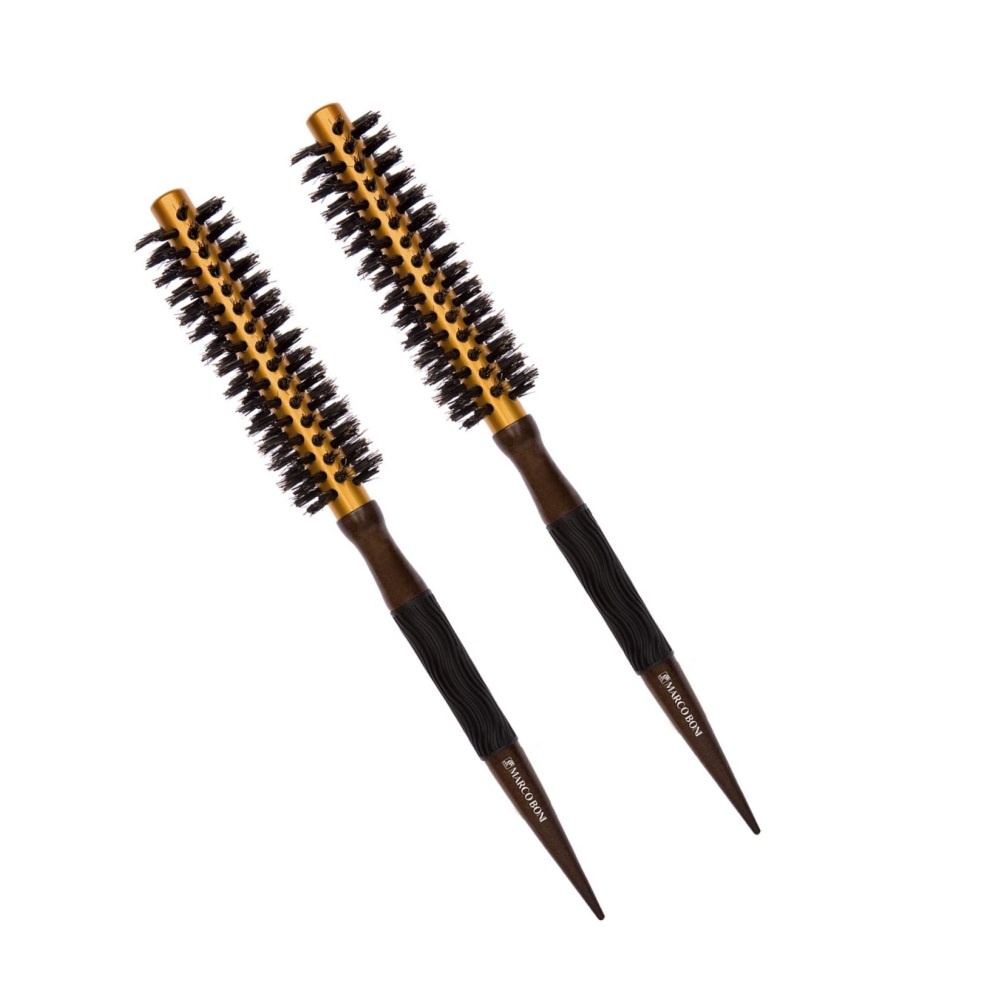 KIT 2UN ESCOVA PROFISSIONAL METALICA 32MM P MARCO BONI em Oferta na Shopee