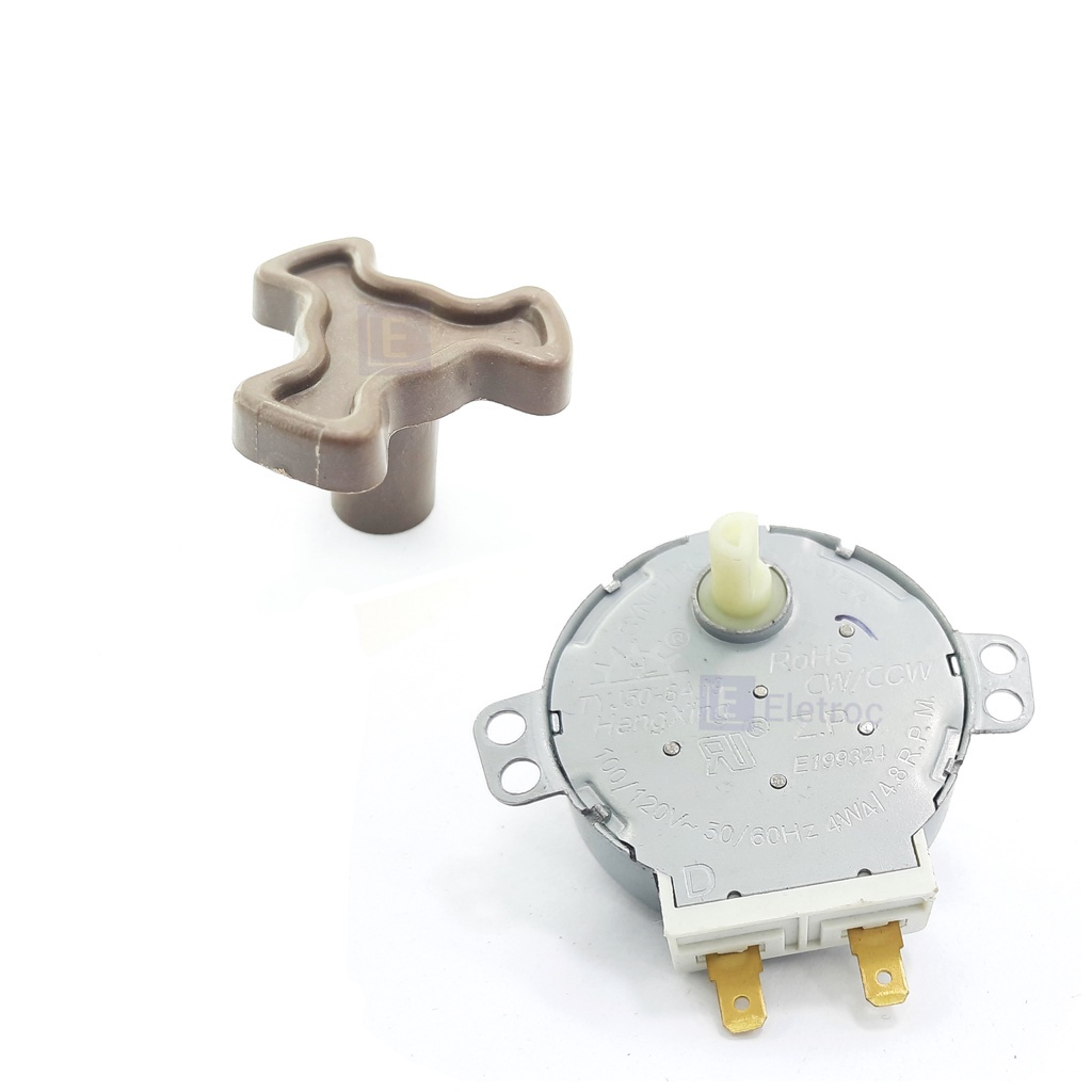 Kit Eixo Motor De Microondas Tyj50-8a19 100/120v
