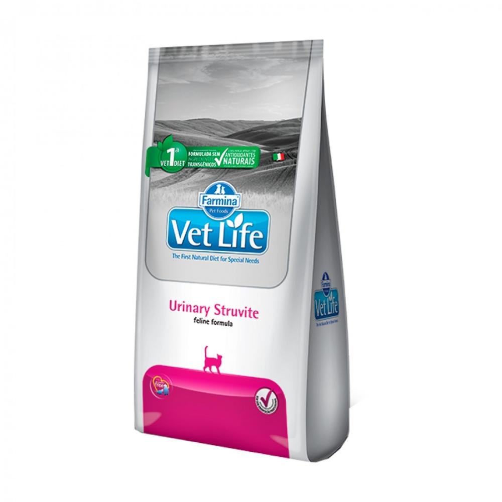 Ração Vet Life Natural Urinary Struvite Gatos Adultos 2kg - Pets
