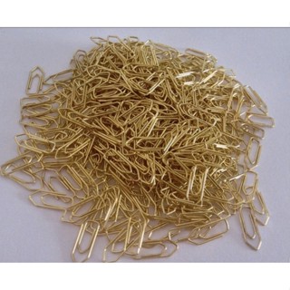 Mini clipes dourado nº 5 (para convites) mini clips casamento em Oferta na Shopee