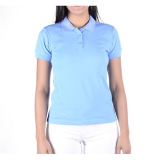 Camiseta feminina Piquet Gola Polo Otimo tecido