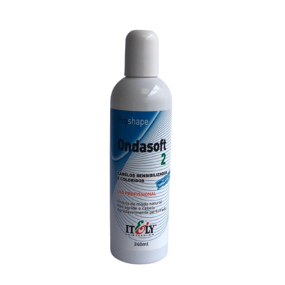 Líquido De Permanente Itely Onda Soft N° 2 Sensíveis/ Coloridos - 240 Ml
