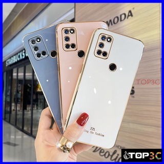Capinha realme 7i Capa De Celular Com Borda Reta Para Realme c17 7i c11 c20 c11 2021 5 5I 5S C3 5Pro C21Y C25Y 8i ZB