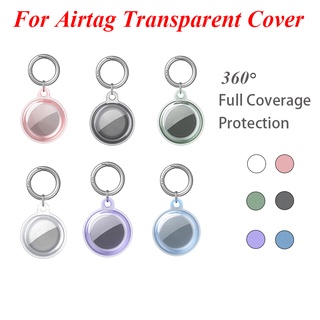 Capa Protetora Transparente Anti-Risco Outono Para Apple Airtag