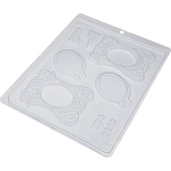 Forma BWB simples de Acetato: Porta Retrato Médio - (REF: 9319)
