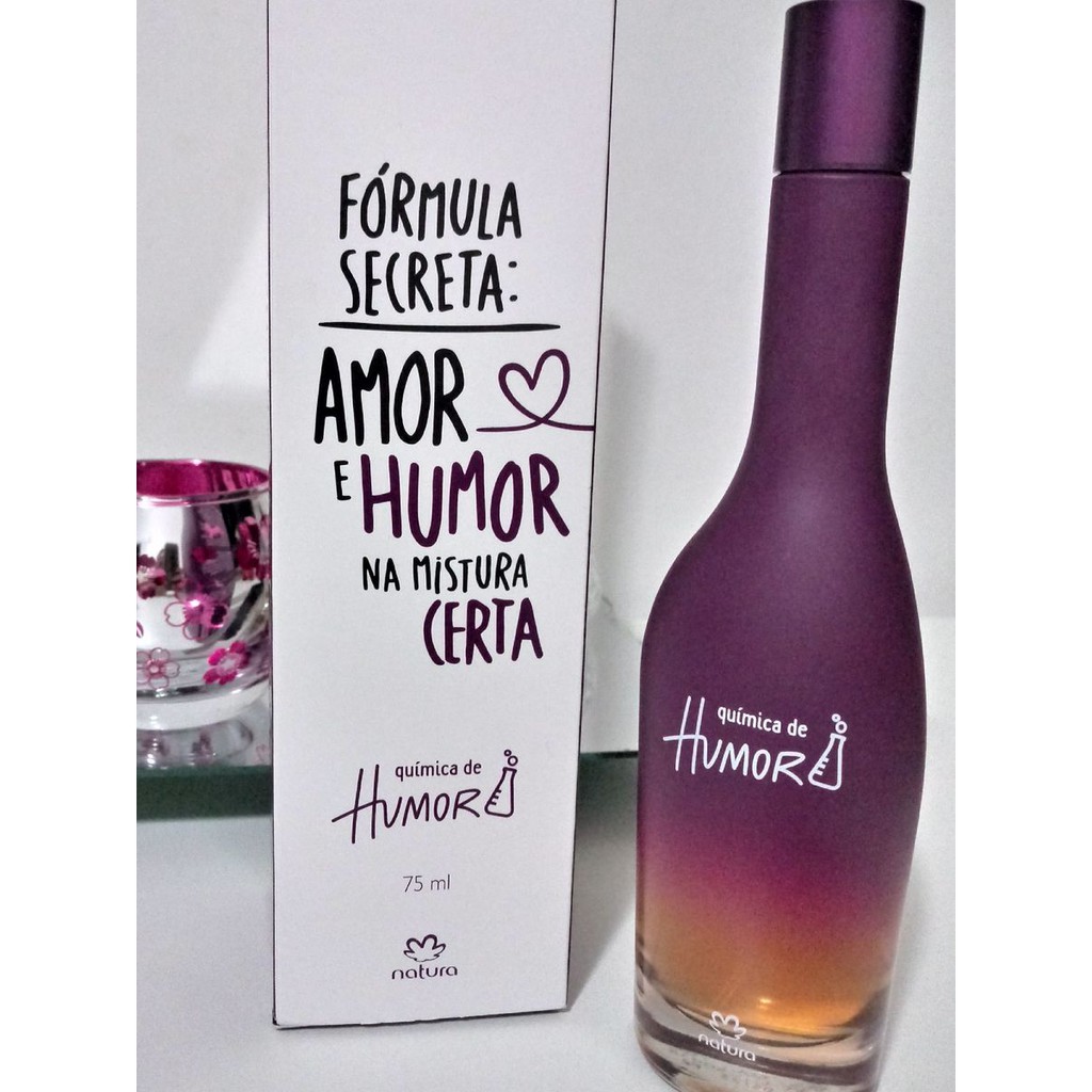 Desodorante Colônia Fórmula Secreta: Amor e Humor na Mistura Certa - Natura  Química de Humor, 25 ml | Shopee Brasil