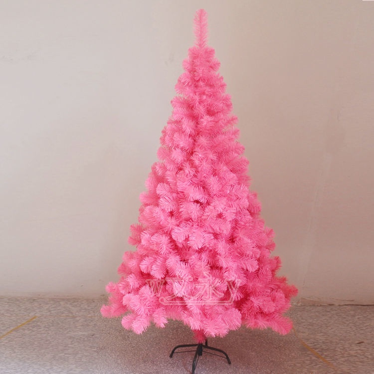 60cm  Rosa Árvore De Natal Decoração Suprimentos Enfeites | Shopee  Brasil